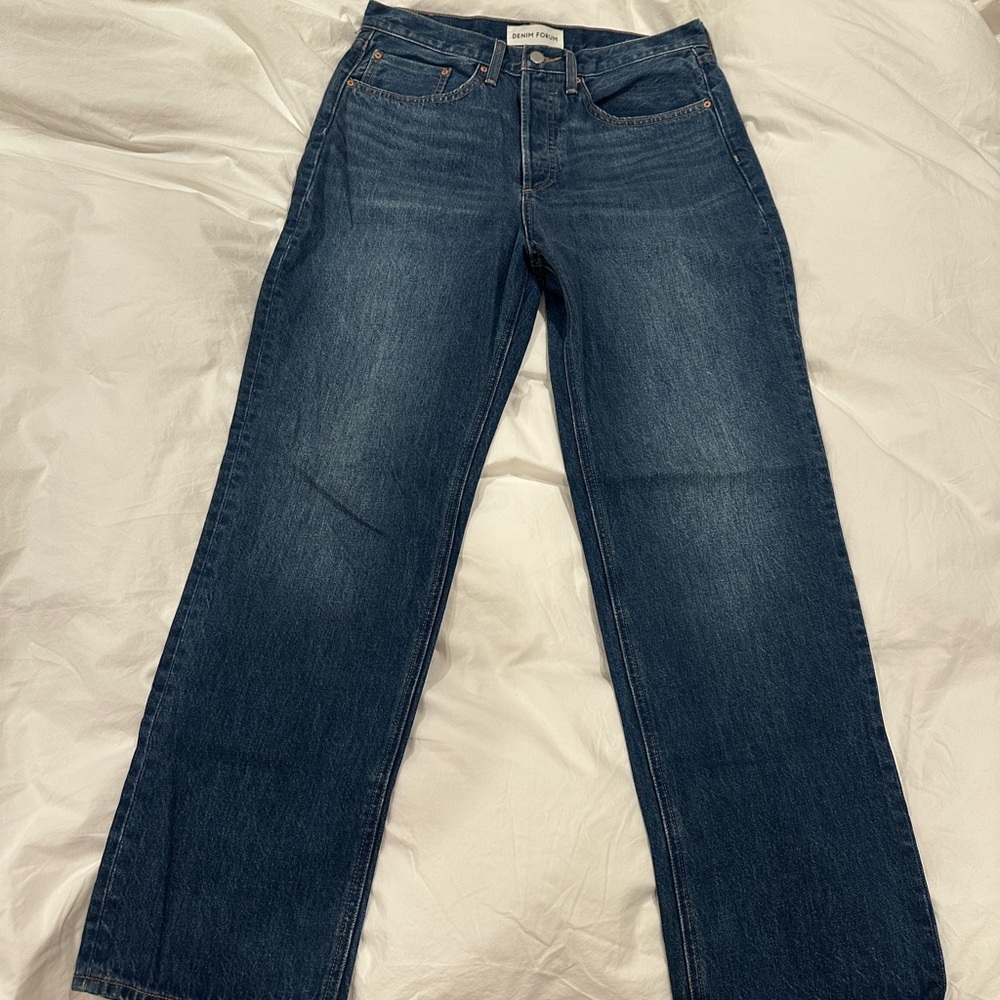 Aritzia Denim Forum Joni High Rise Loose 29L